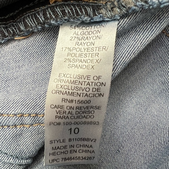 Democracy Absolution Blue Medium Wash Skinny Jeans - Picture 6 of 7